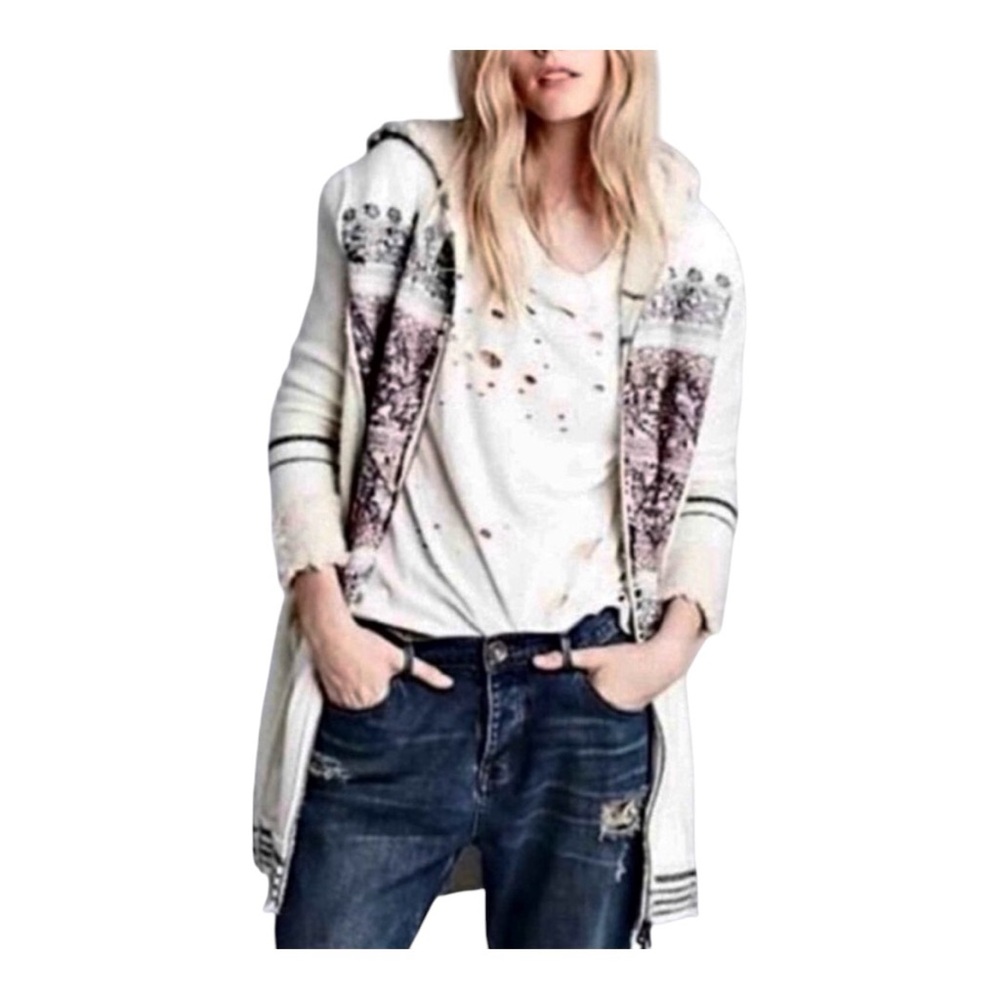 RARE Free people, Alpine escape sweater coat